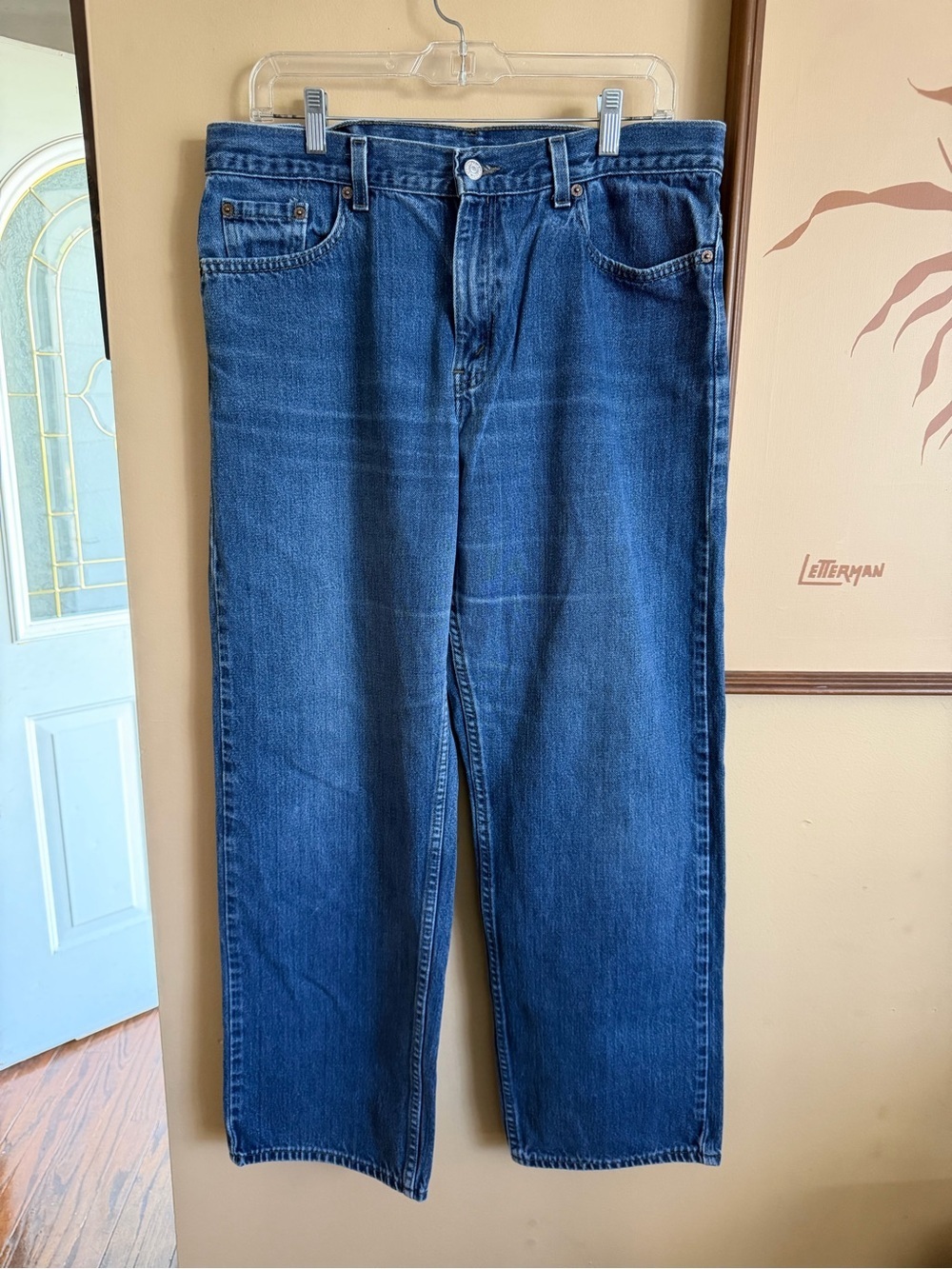 Vintage Levi’s 577 Lower Rise Loose Fit Jeans Made in USA Blue Denim
